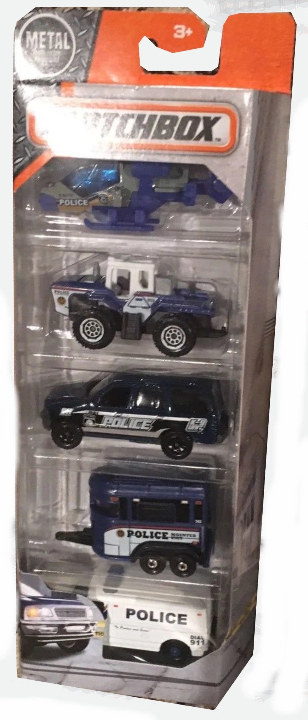 Hot Wheels Police 5-Pack