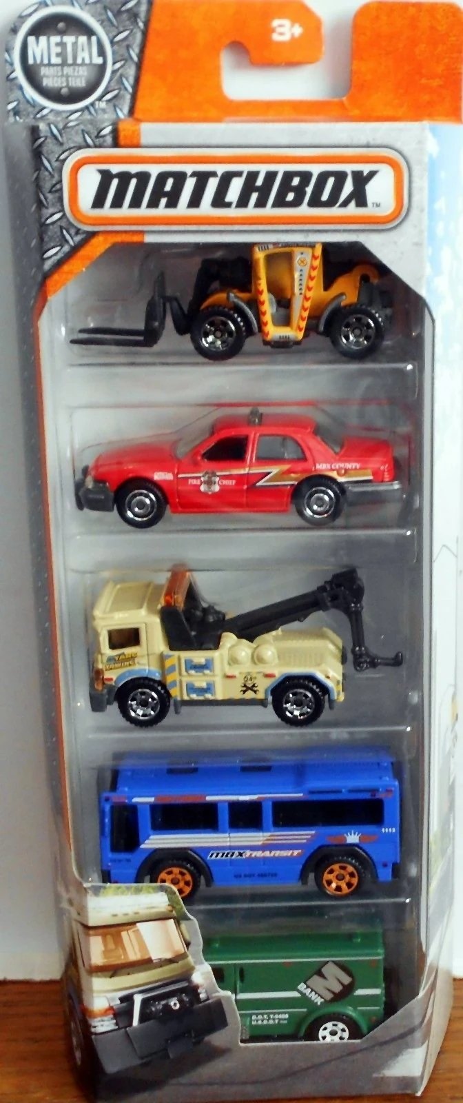 Hot Wheels City Service 5-Pack