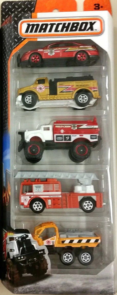 Hot Wheels Fire Brigade 5-Pack