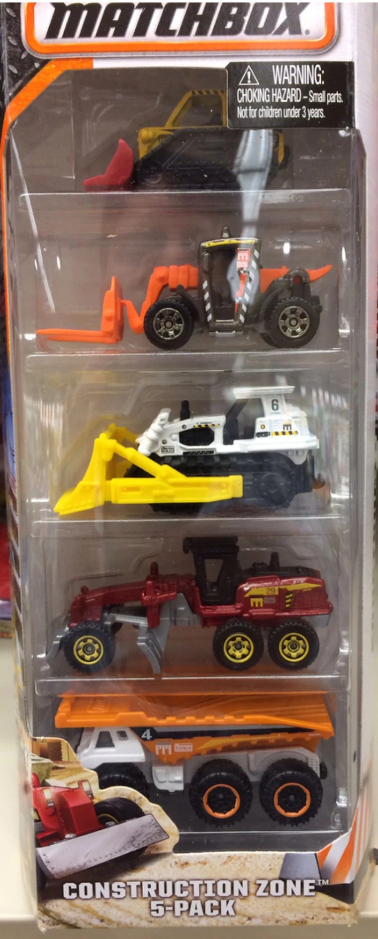 Hot Wheels Construction Zone 5-Pack