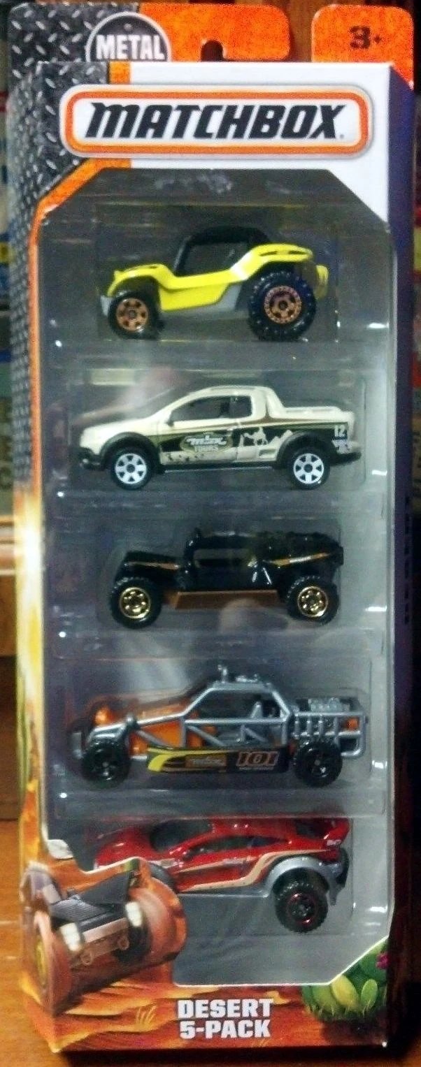 Hot Wheels Desert 5-Pack