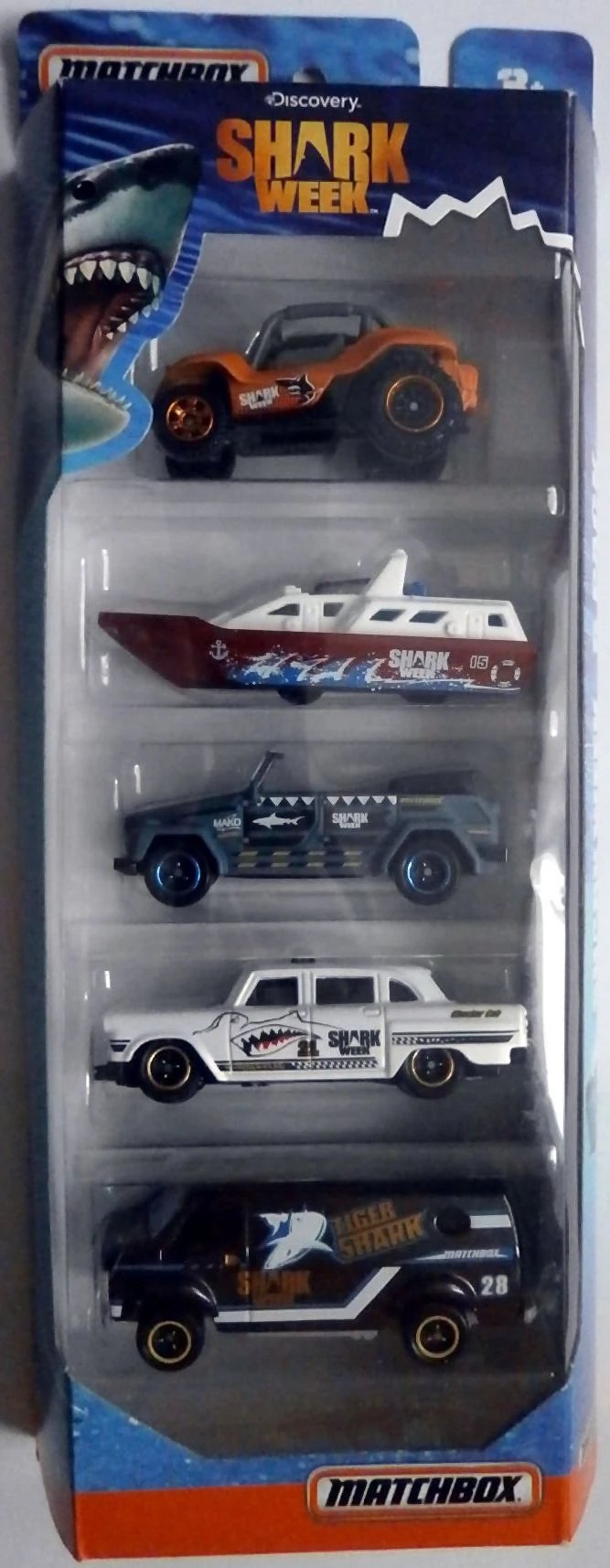 Hot Wheels Shark Week 5-Pack