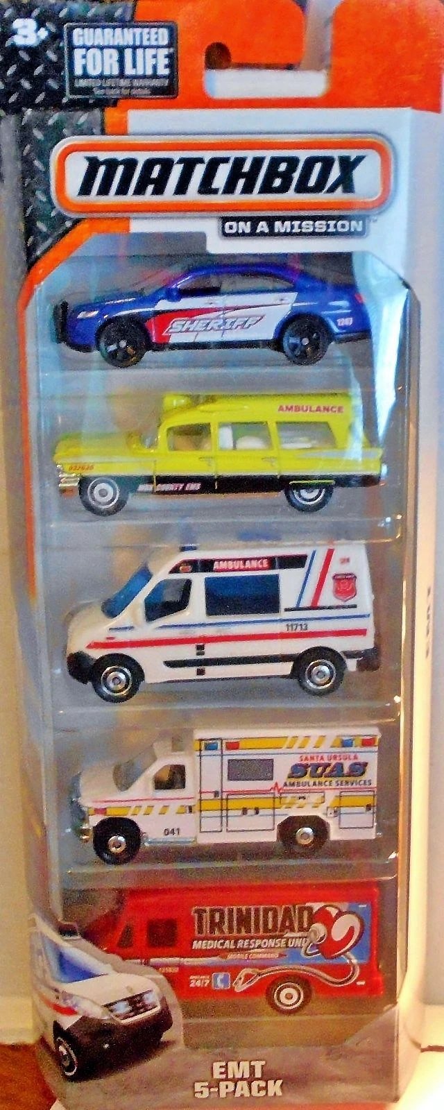 Hot Wheels EMT 5-Pack
