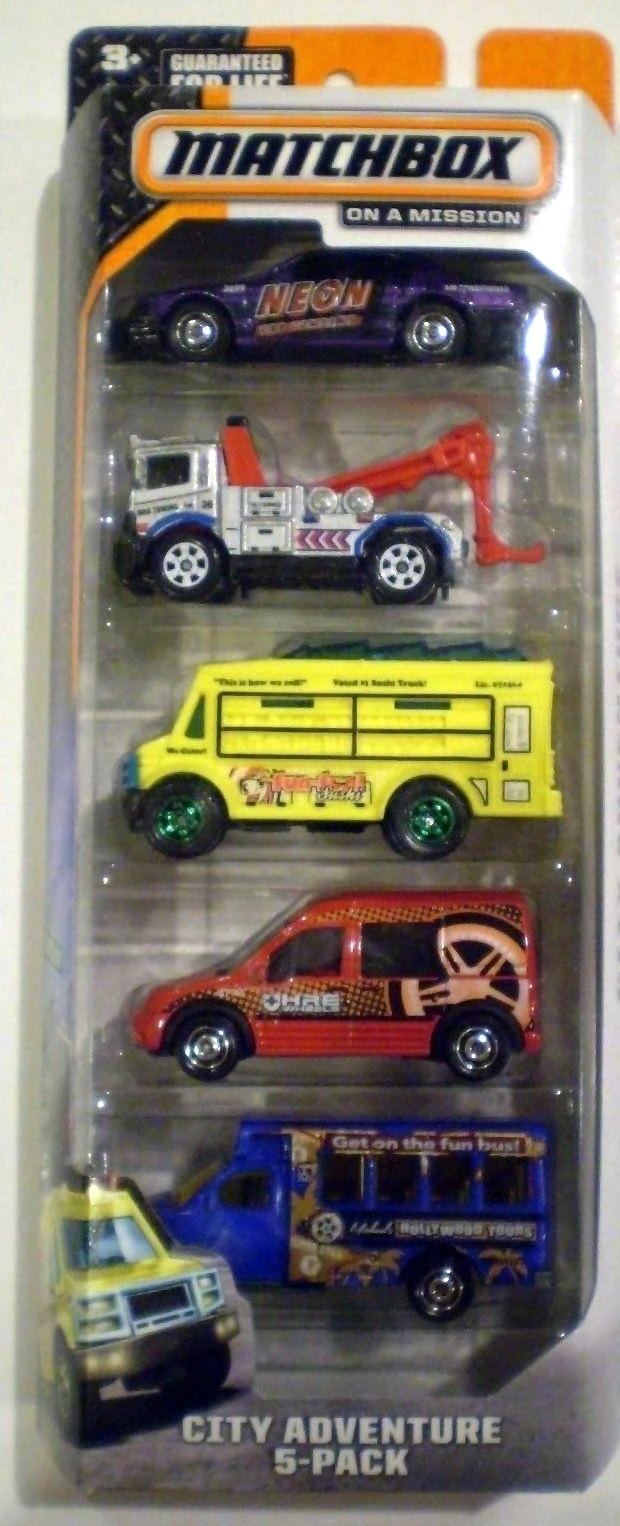 Hot Wheels City Adventure 5-Pack