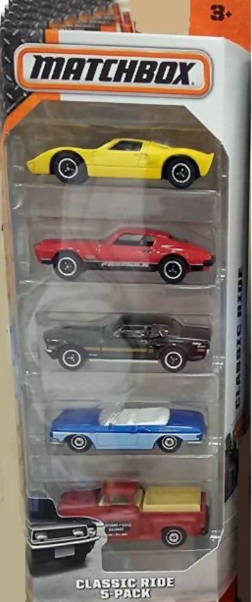 Hot Wheels Classic Ride 5-Pack
