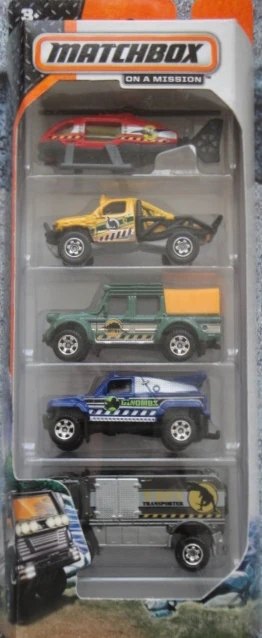 Hot Wheels Dino Adventure 5-Pack