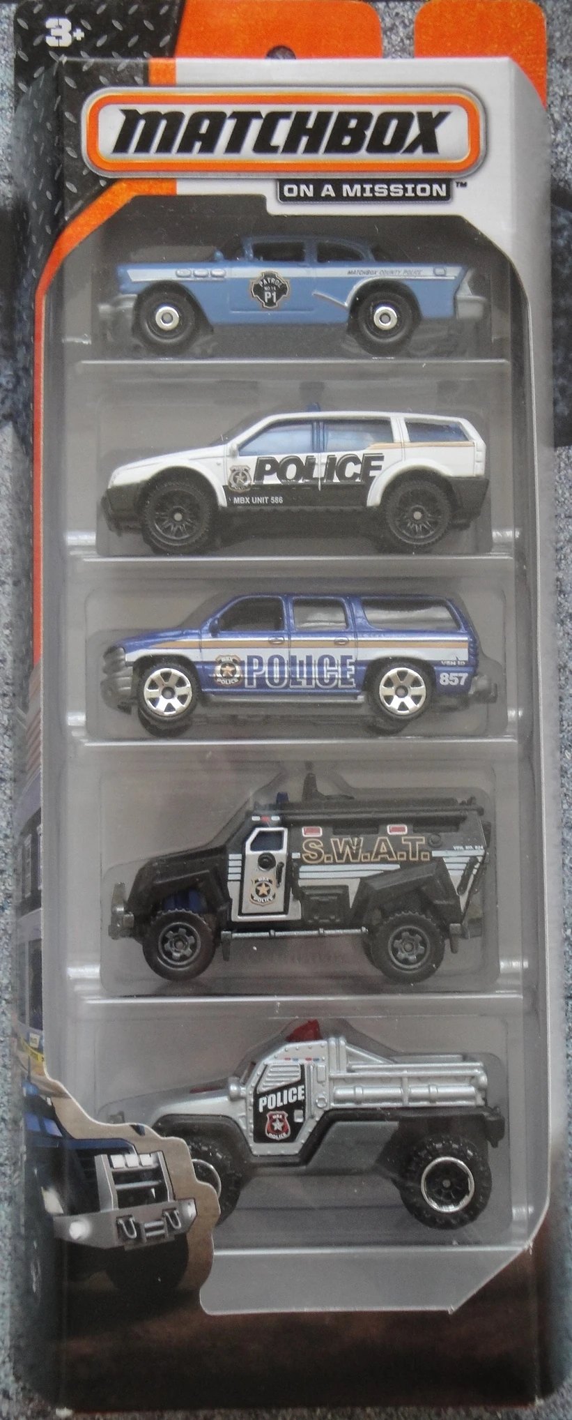 Hot Wheels Crime Squad 5-Pack