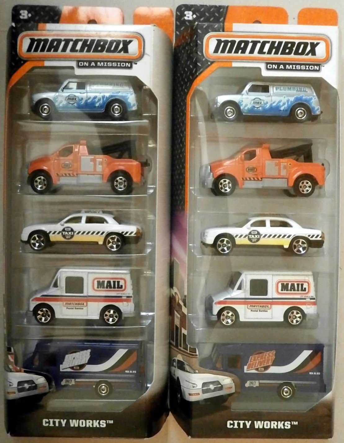 Hot Wheels City Works 5-Pack