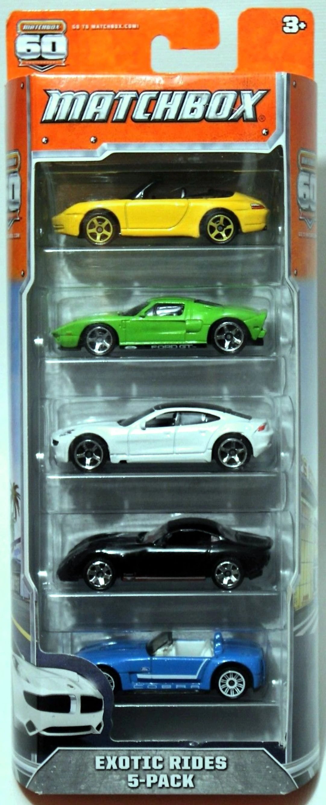 Hot Wheels Exotic Rides 5-Pack
