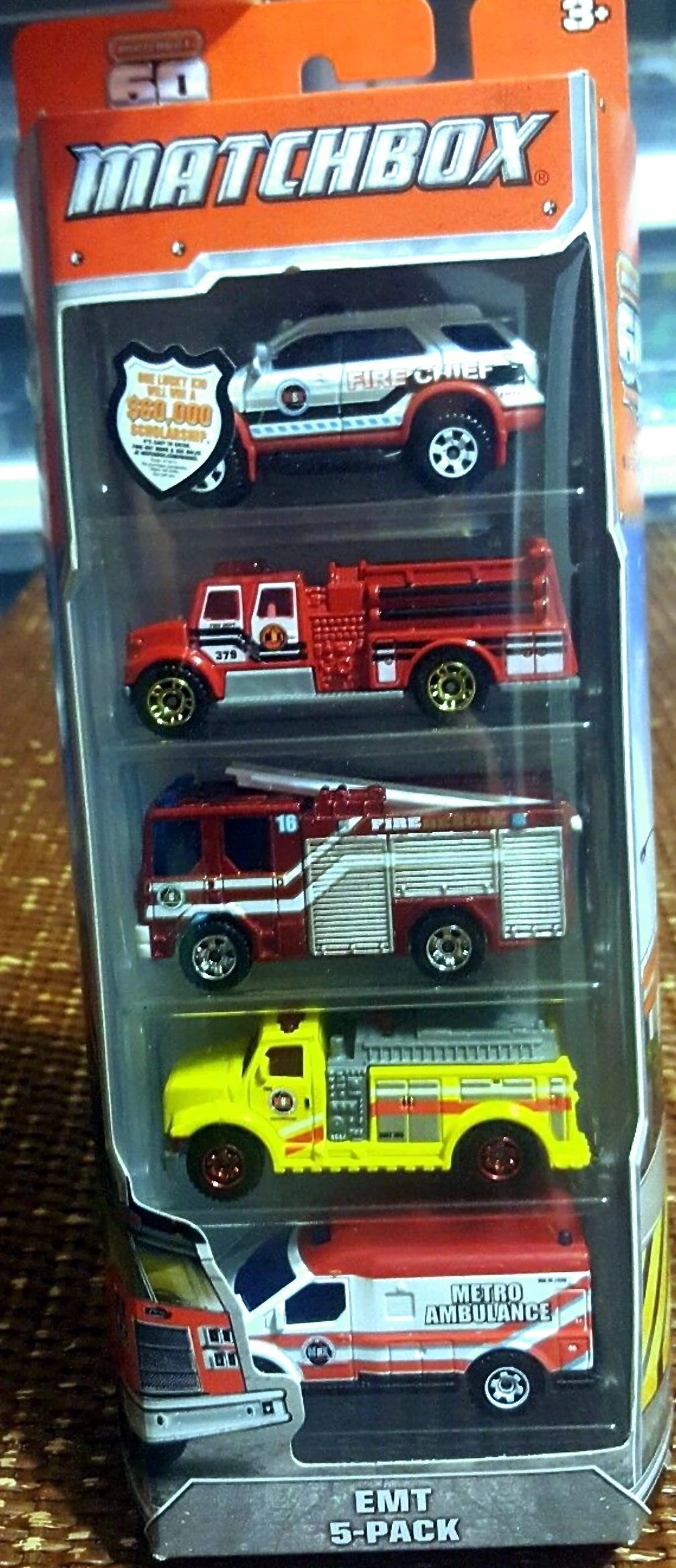 Hot Wheels EMT 5-Pack