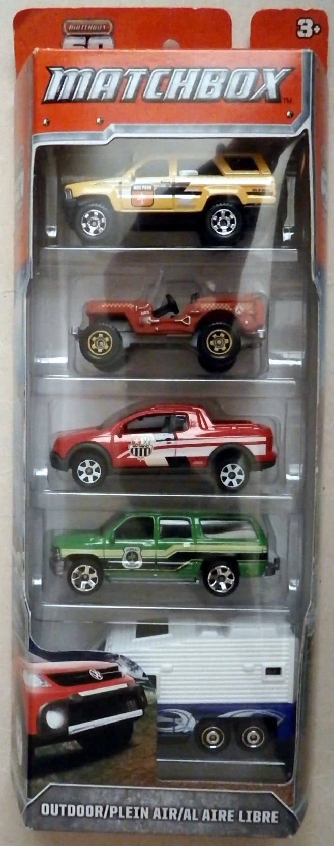 Hot Wheels Outdoor 5-Pack