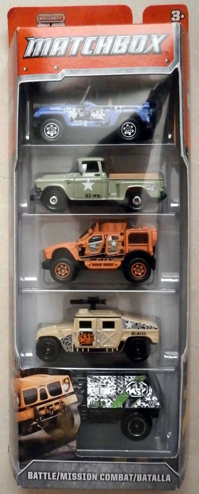 Hot Wheels Battle 5-Pack