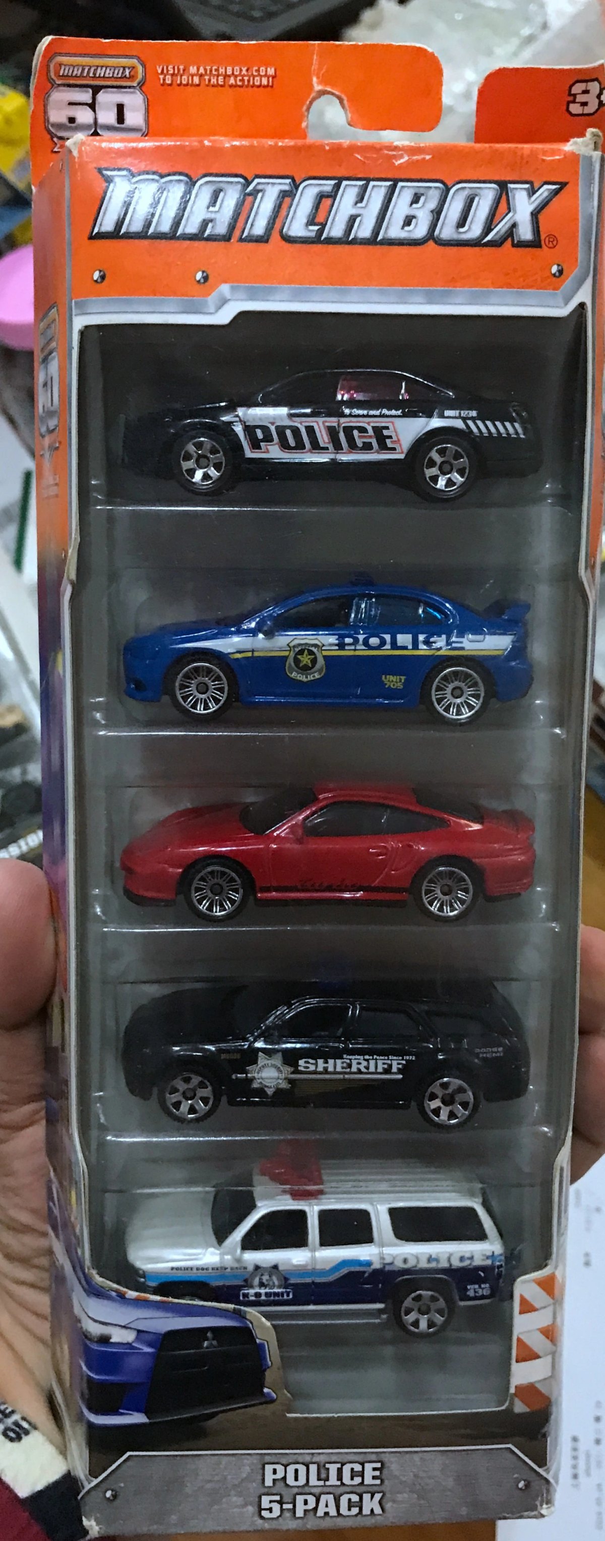 Hot Wheels Police 5-Pack