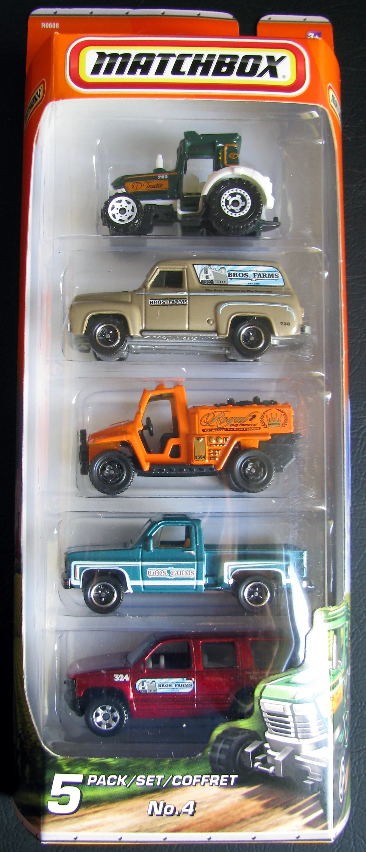 Hot Wheels Farm Rigs 5-Pack