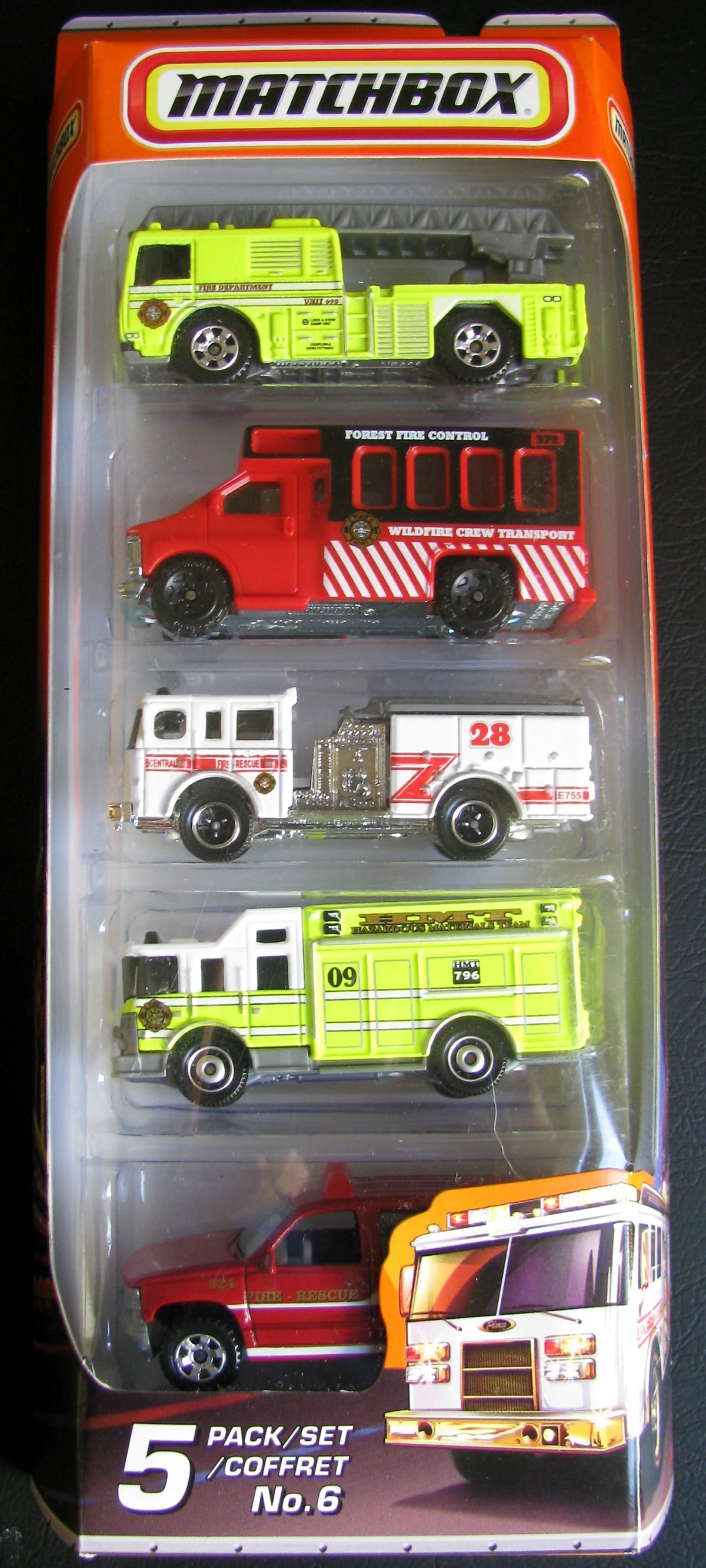 Hot Wheels Blaze Busters(Alternative model) 5-Pack