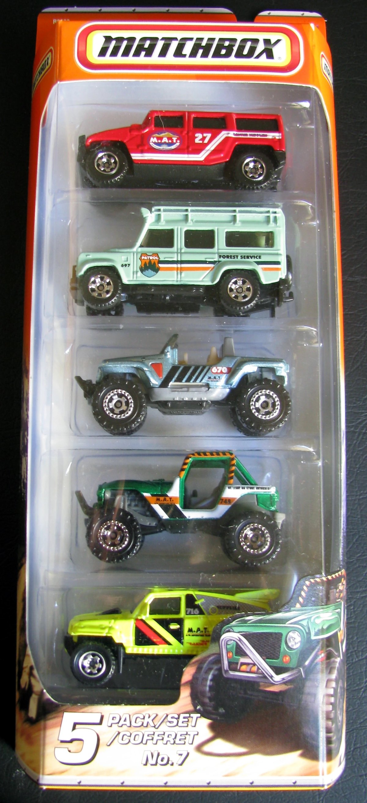 Hot Wheels Mountain Adventure 5-Pack