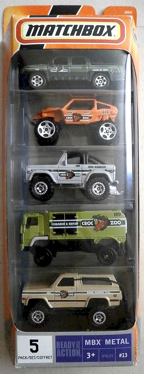 Hot Wheels Croc Zoo 5-Pack