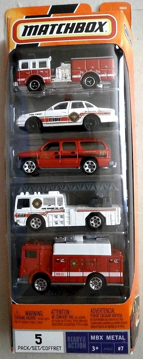 Hot Wheels Fire 5-Pack