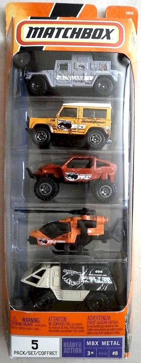 Hot Wheels Dino Adventure 5-Pack