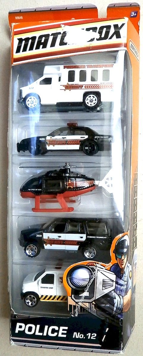 Hot Wheels Police 5-Pack