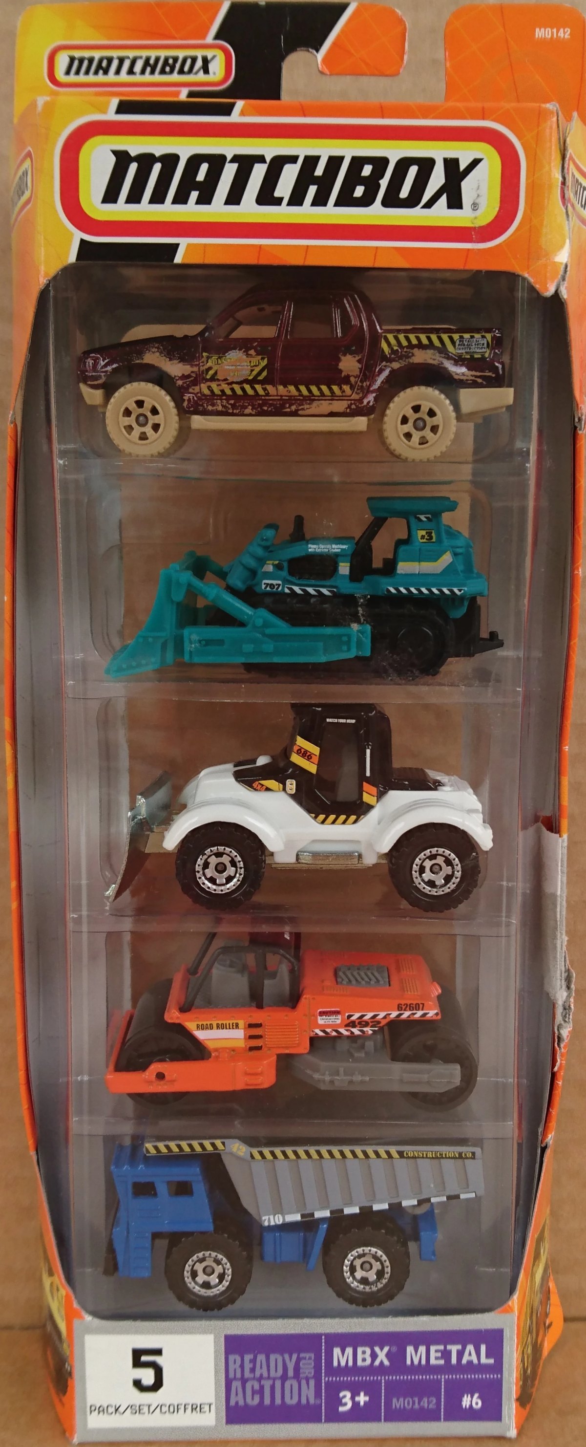 Hot Wheels Construction 5-Pack