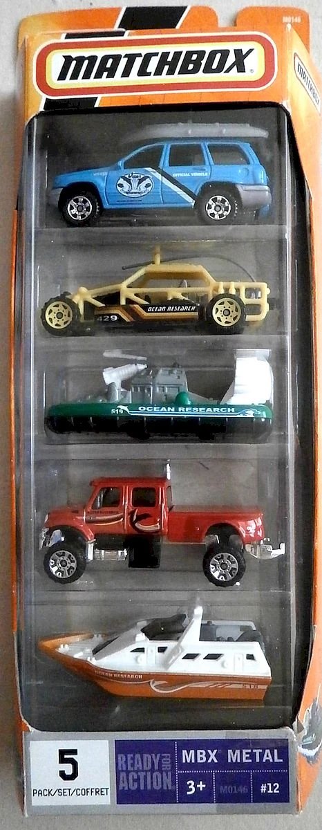 Hot Wheels Ocean Research 5-Pack