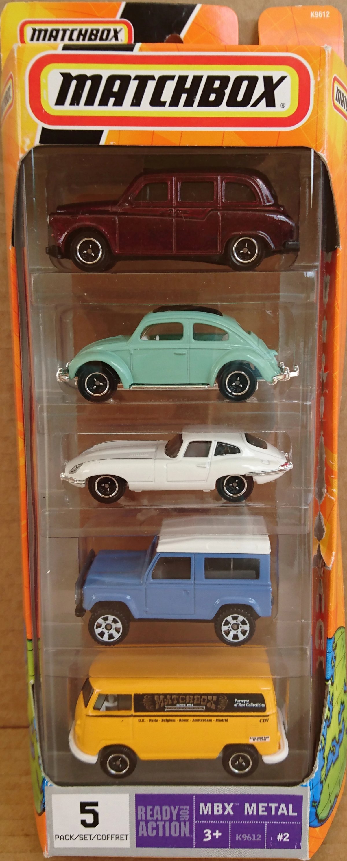Hot Wheels Euro Classics 5-Pack