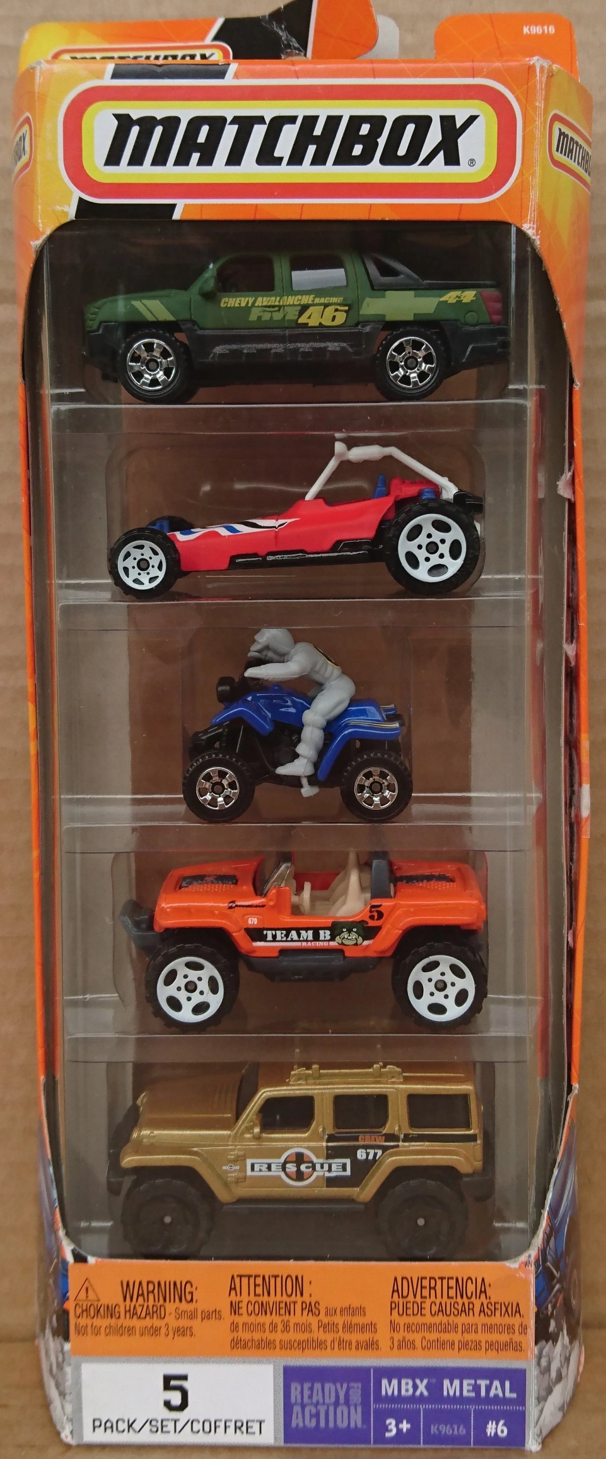 Hot Wheels Off Road Mudders 5-Pack