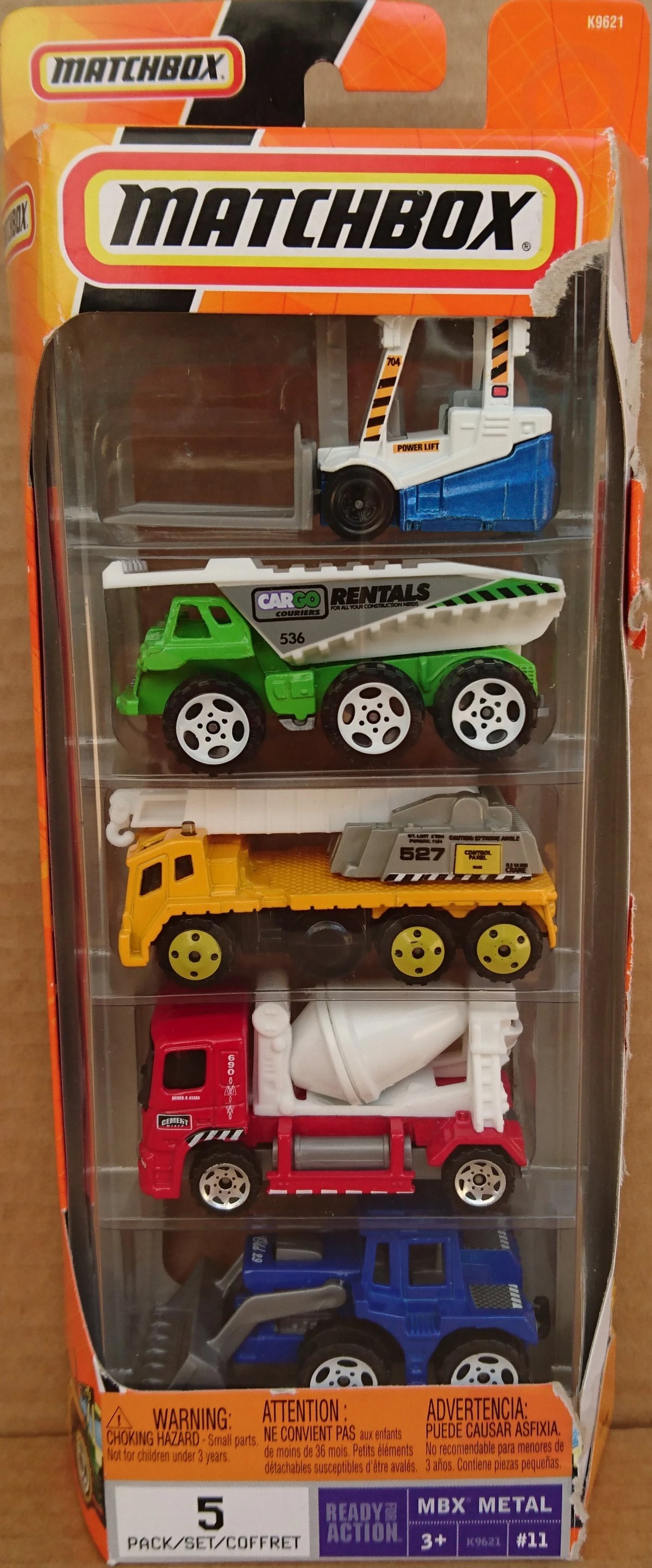 Hot Wheels Construction 5-Pack