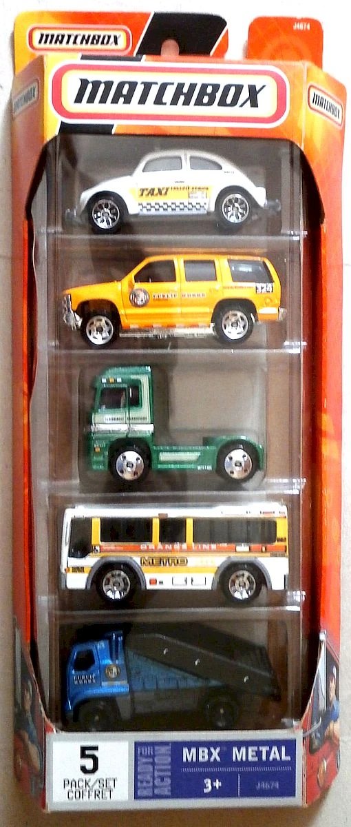 Hot Wheels City Transport 5-Pack