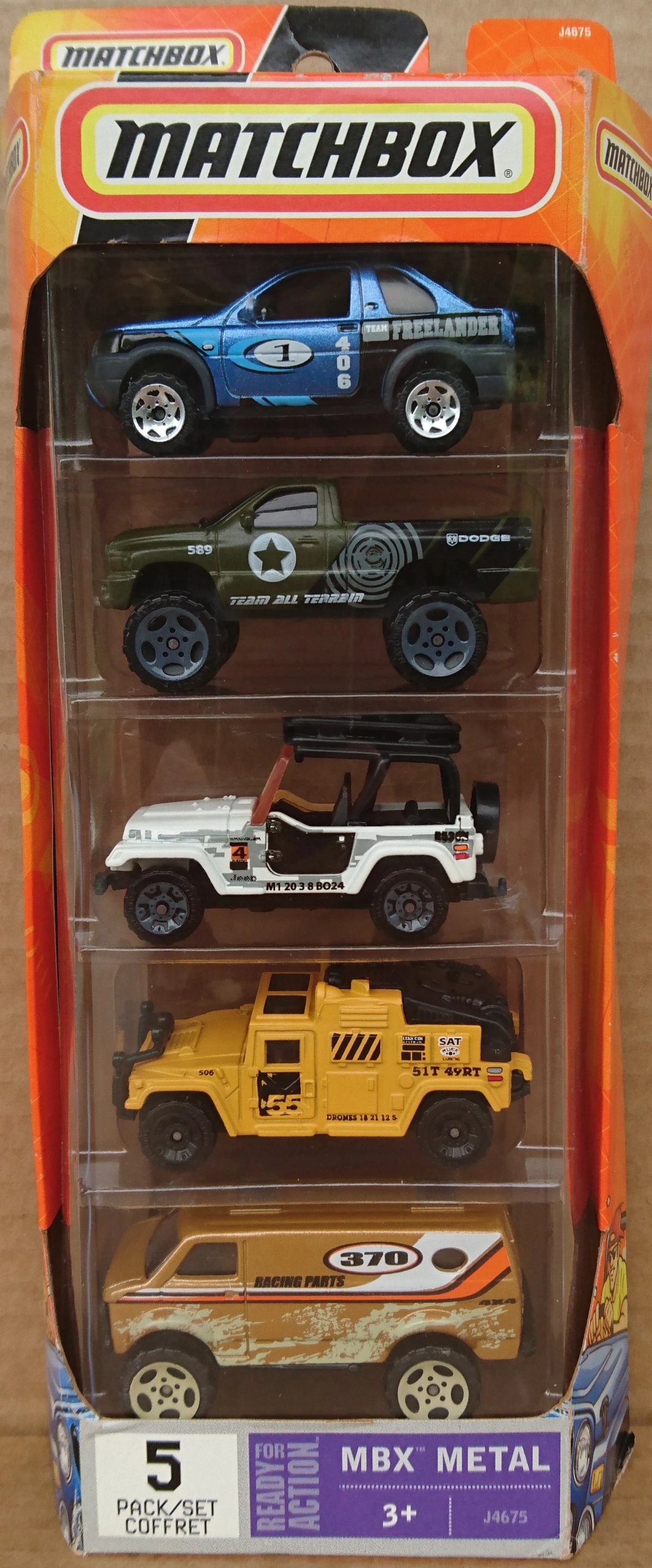 Hot Wheels Off Road 5-Pack