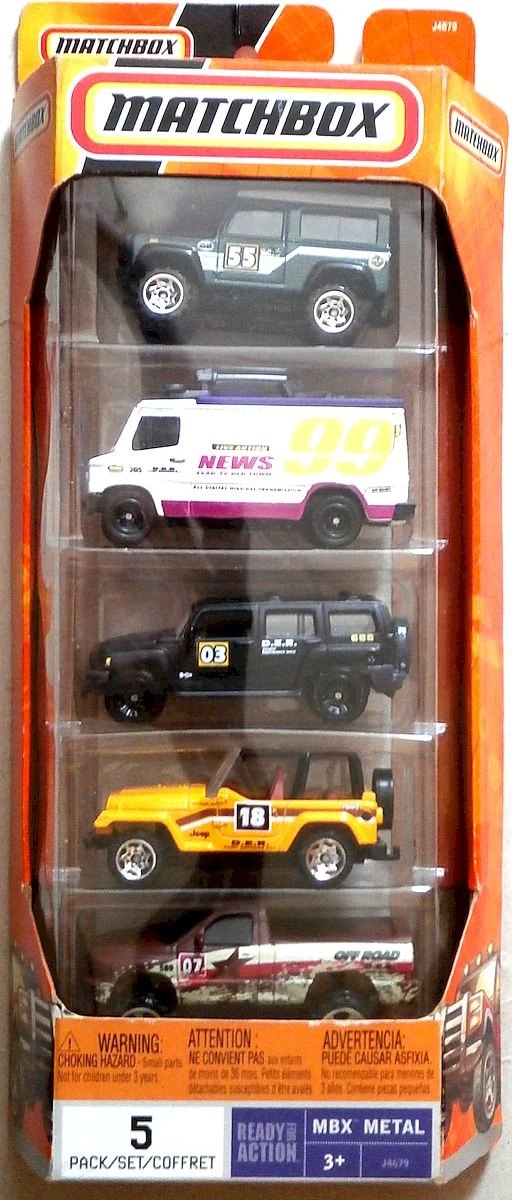 Hot Wheels Adventure 5-Pack