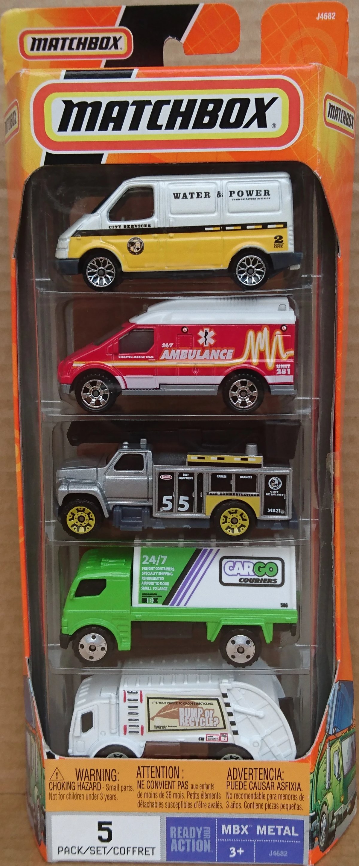 Hot Wheels City Service 5-Pack