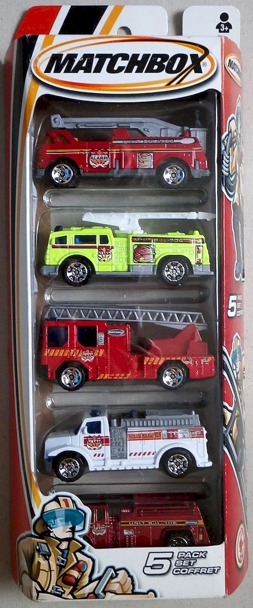 Hot Wheels Fire 1 5-Pack