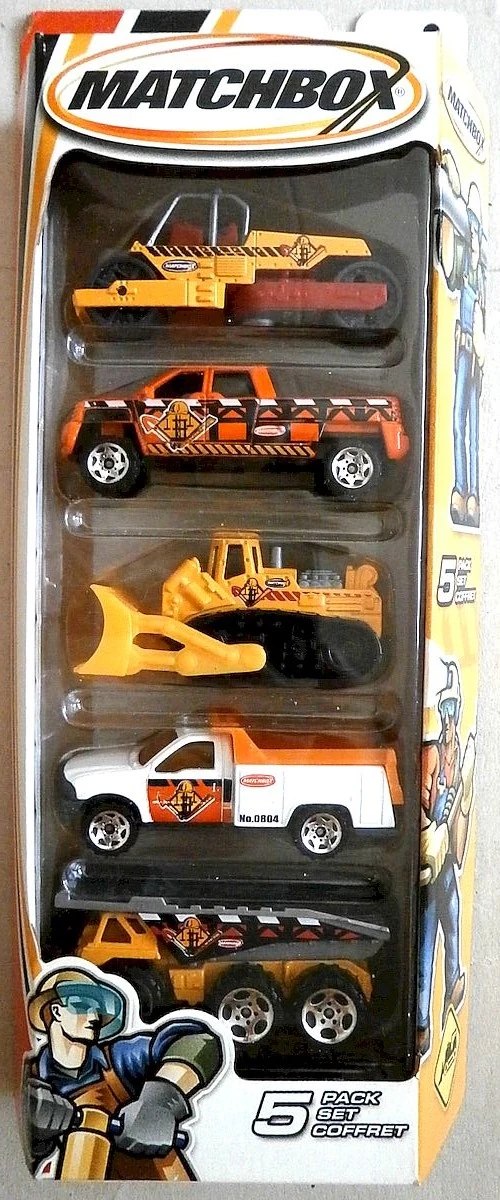 Hot Wheels Construction 1 5-Pack
