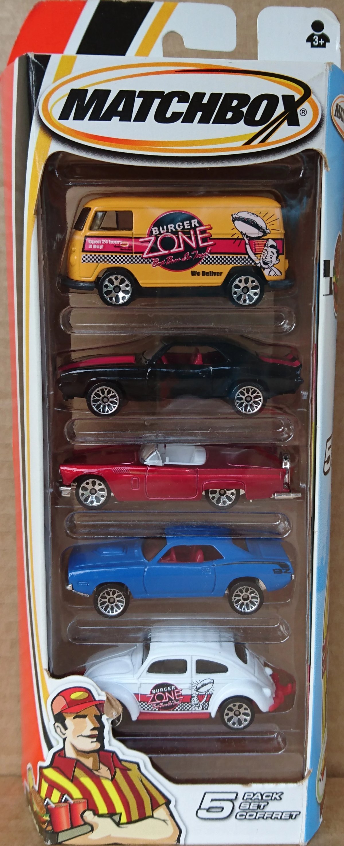 Hot Wheels Burger Zone 5-Pack