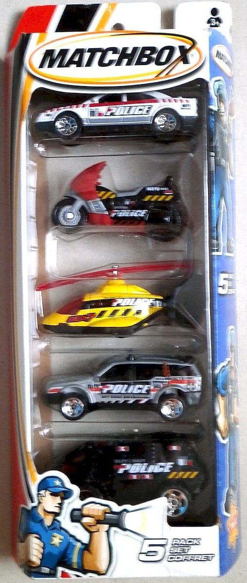 Hot Wheels Police 5-Pack