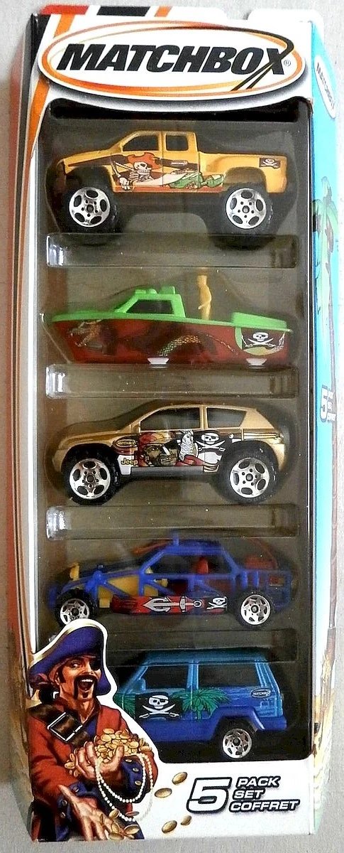Hot Wheels Pirates 5-Pack