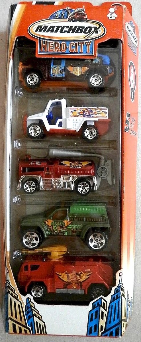 Hot Wheels Fire Patrol 5-Pack