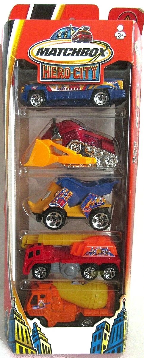 Hot Wheels Construction 5-Pack