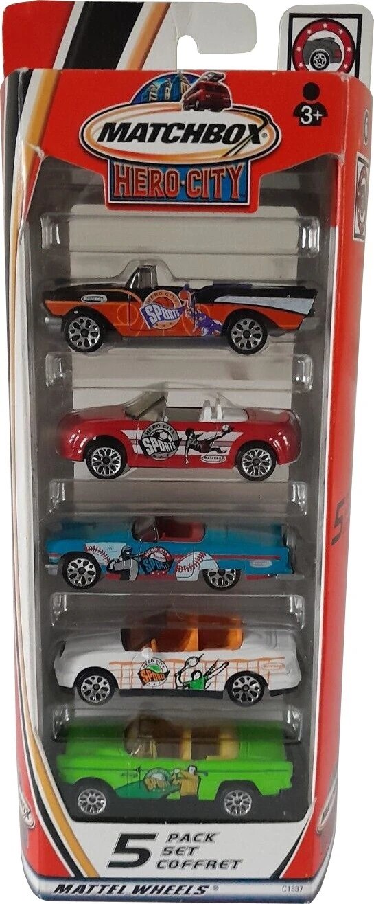 Hot Wheels Convertibles 5-Pack
