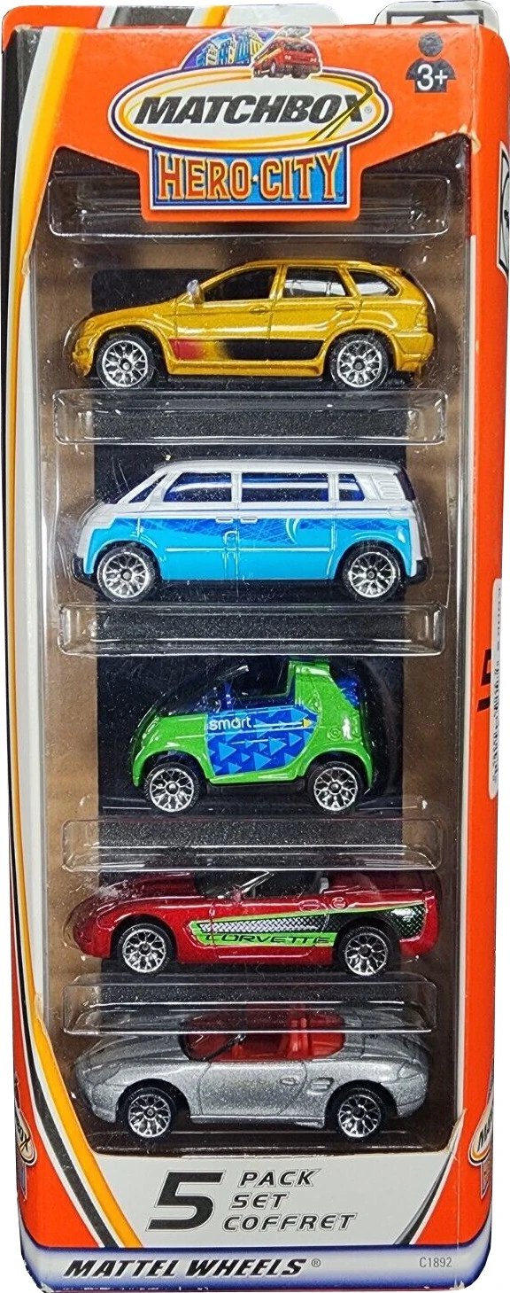Hot Wheels Cars 5-Pack