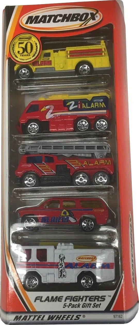 Hot Wheels Flame Fighters 5-Pack
