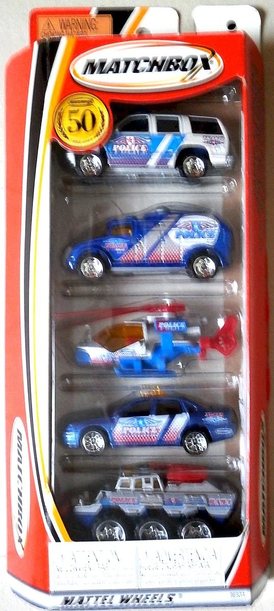 Hot Wheels Patrol & Protect 5-Pack