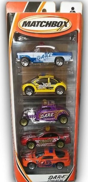 Hot Wheels D.A.R.E 5-Pack