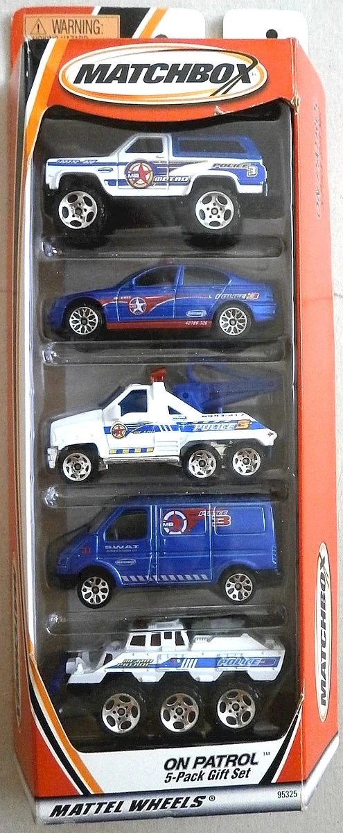 Hot Wheels On Patrol 5-Pack