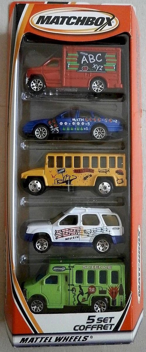 Hot Wheels School Spirit 5-Pack