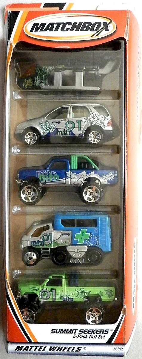 Hot Wheels Summit Seekers 5-Pack