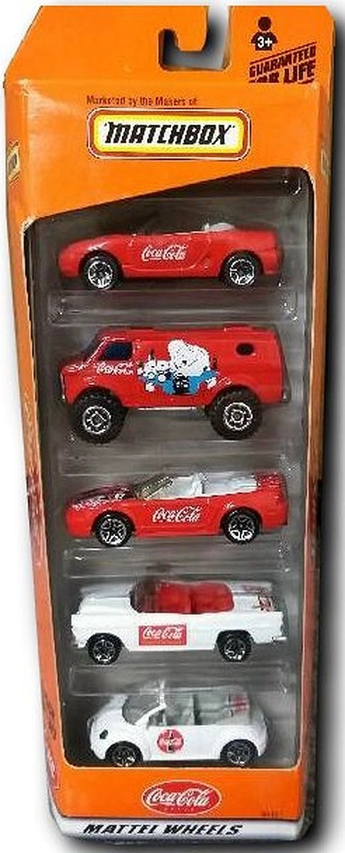 Hot Wheels Coca-Cola 5-Pack