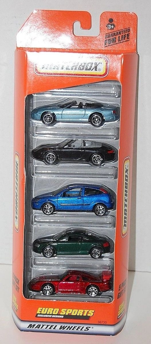 Hot Wheels Euro Sports 5-Pack